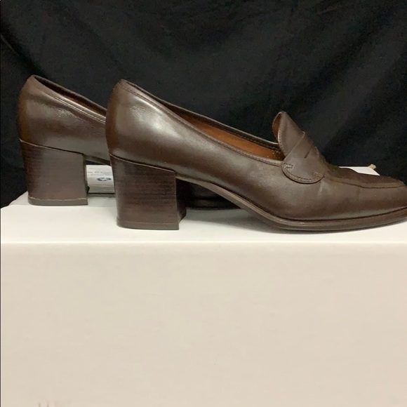 ETIENNE Aigner- Brown leather upper with heel - Picture 2 of 6